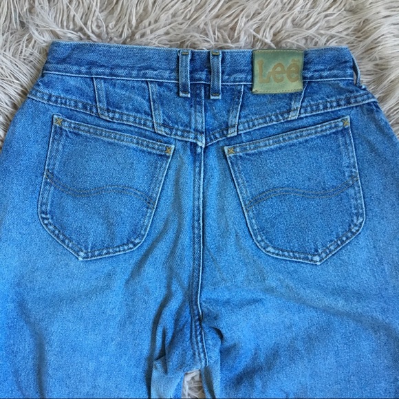 ❤️Sold❤️Vintage Lee 80’s Ultra High Rise Mom Jeans - Picture 5 of 8
